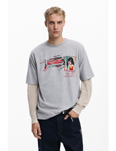 T-Shirt À Manches Courtes En Maille – Homme