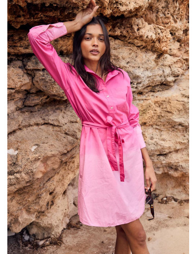 Robe chemise courte