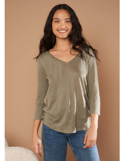 Tee-shirt en lin