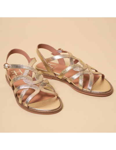 Sandales Femme Pinacola Dorée