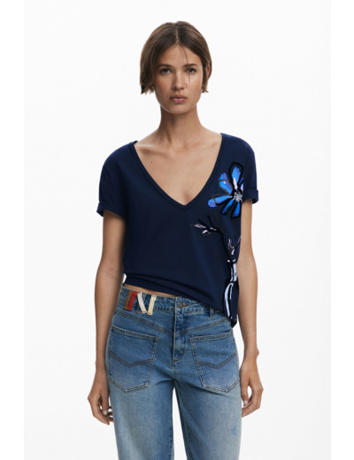 T-Shirt À Manches Courtes En Maille – Femme