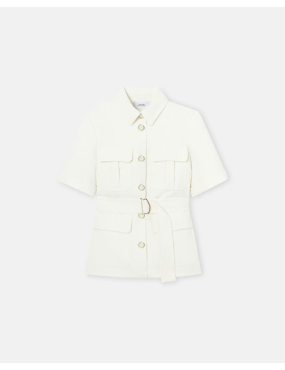 Veste Valka Ecru en Polyester