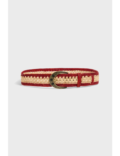 Ceinture en raphia - ANYA