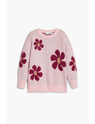 Pull À Manches Longues En Tricot – Fille