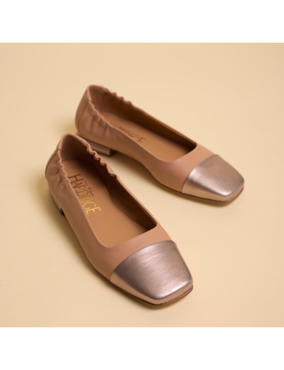 Ballerine Femme Amour Camel