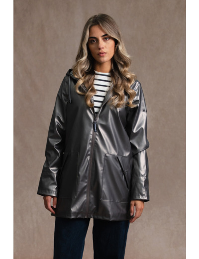 Ciré femme métallisé doublé polaire Dania