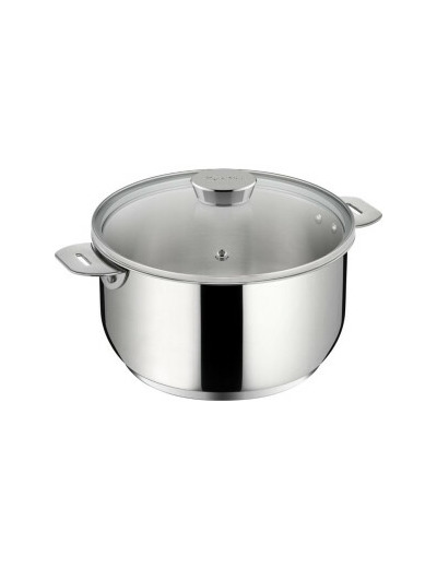 Casserole inox salvaspazio avec couvercle 18 cm (2.3l)