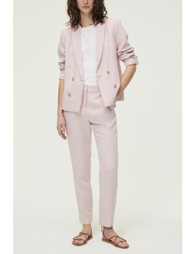 Pantalon en lin mélangé - JULIEN