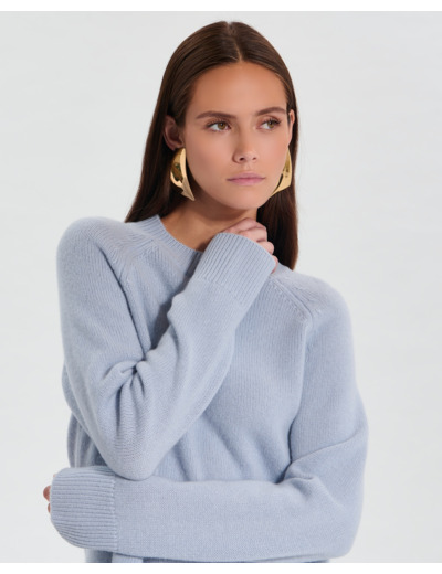 Pull Neona Bleu Ciel en Laine