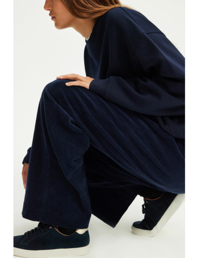 Baskets en cuir velours - GASPARD