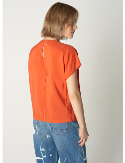 Blouse fanny poivron