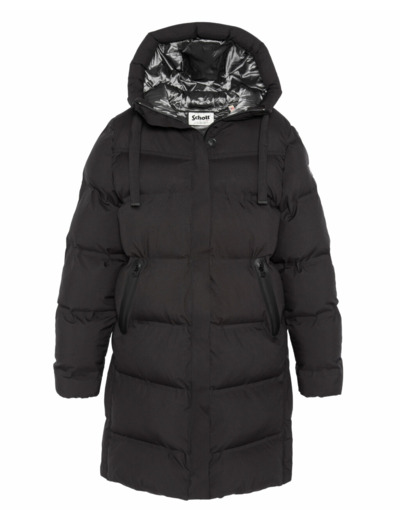 Doudoune longue à capuche SCHOTT BRITTANY2W