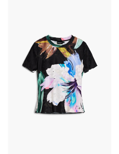 T-Shirt À Manches Courtes En Maille – Femme
