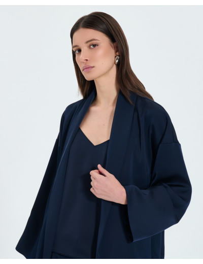 Veste façon kimono nocturne