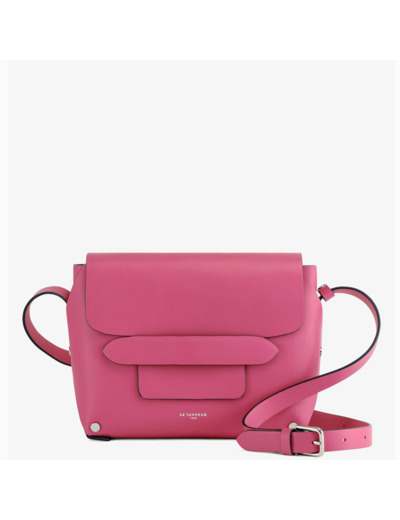 Petit sac bandoulière Justine en cuir lisse