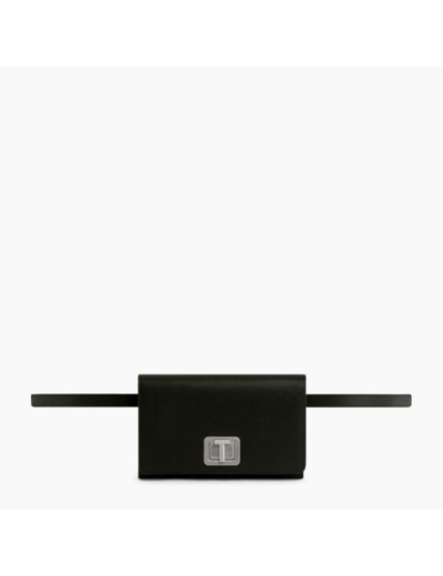 Sac ceinture Eva en cuir grain caviar