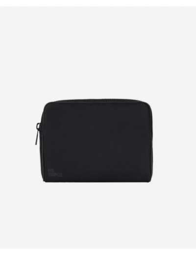 Pochette En Nylon Avec Fermeture Éclair black