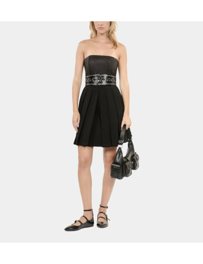 Robe Bustier Courte Noire black