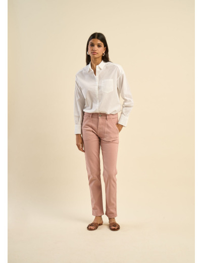 Pantalon en toile de coton