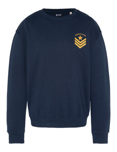 Sweatshirt imprimé army col rond