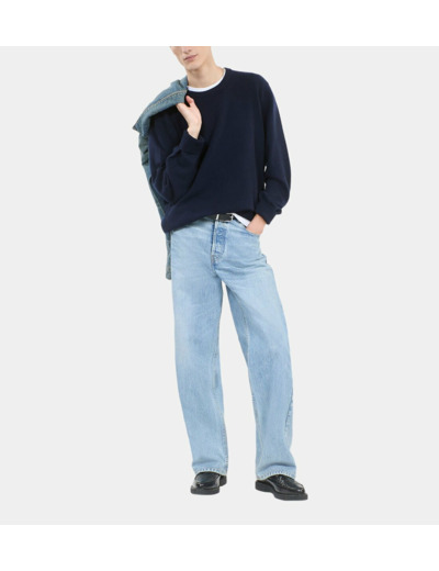 Pull En Cachemire Bleu Marine navy