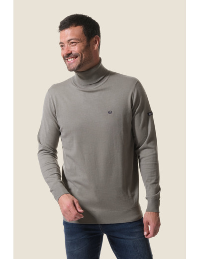 Pull homme col roulé Epinay
