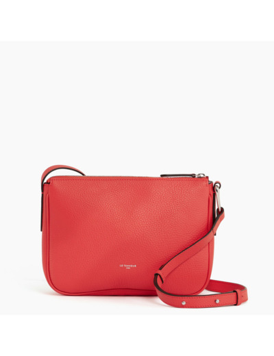 Petit sac bandoulière Madeleine en cuir grainé
