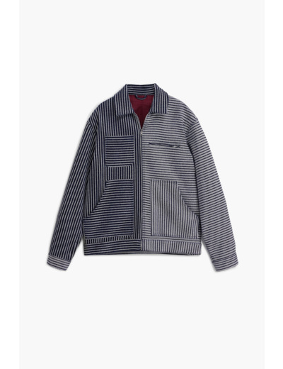 Manteau Court En Tissu – Homme