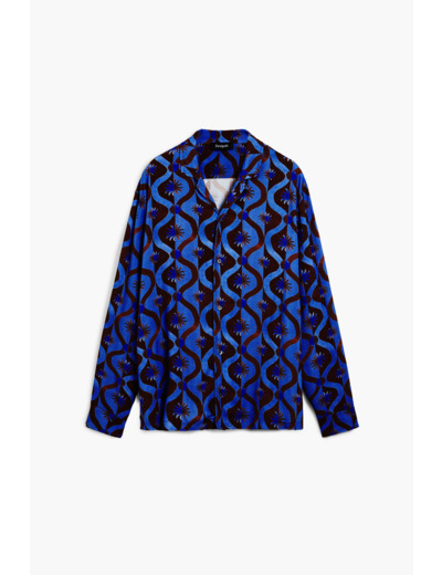 Chemise À Manches Courtes En Tissu – Homme