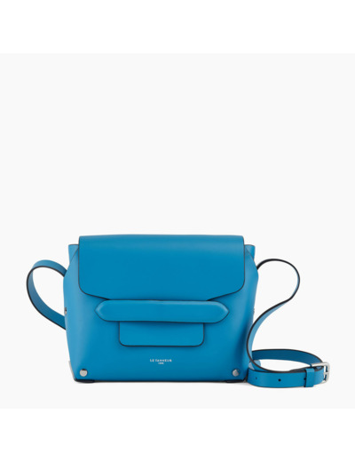 Petit sac bandoulière Justine en cuir lisse