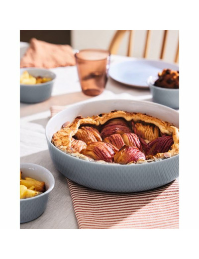 Plat de cuisson rond 26cm granit Smart Cuisine Wavy