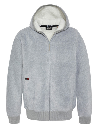 Sweatshirt polaire zippé à capuche