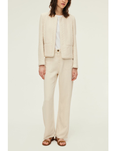 Veste courte en coton - BARRIE