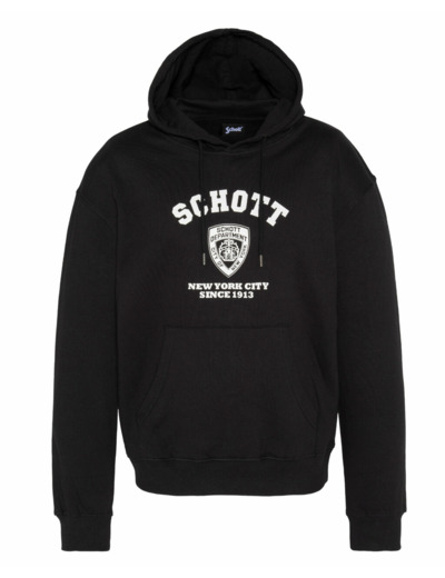 Sweat à capuche imprimé poitrine SWHNYPD SCHOTT