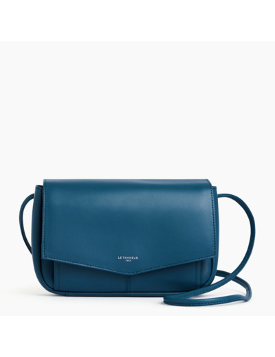 Pochette avec bandoulière amovible Charlotte en cuir lisse