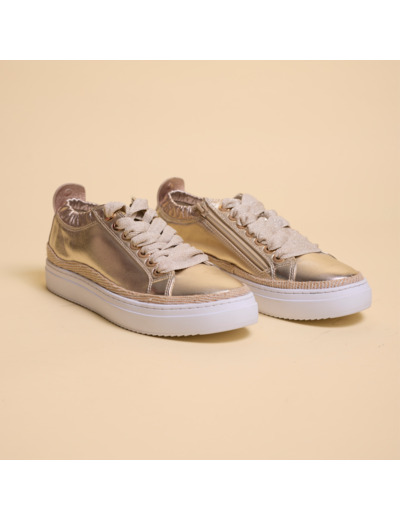 Basket Femme Alaska Dorée