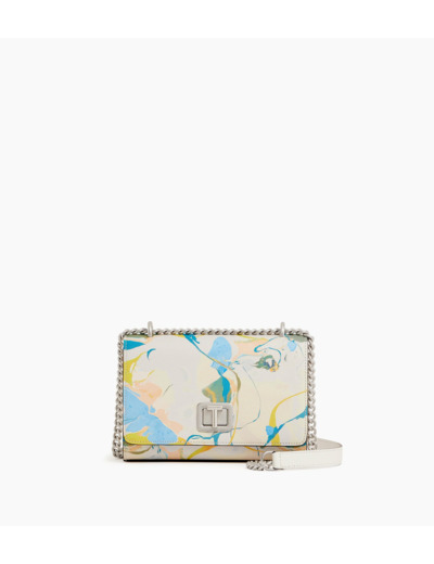 Petit sac bandoulière Eva en cuir caviar