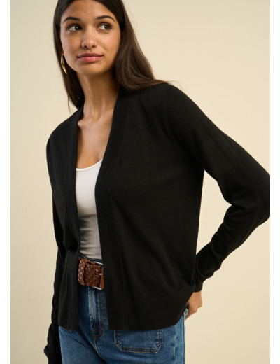 Gilet ample à coupe droite