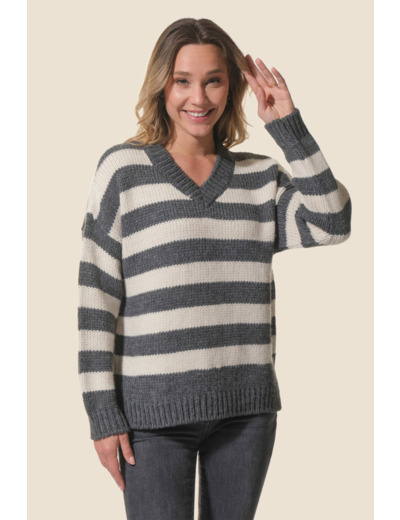 Pull femme en maille Flavine