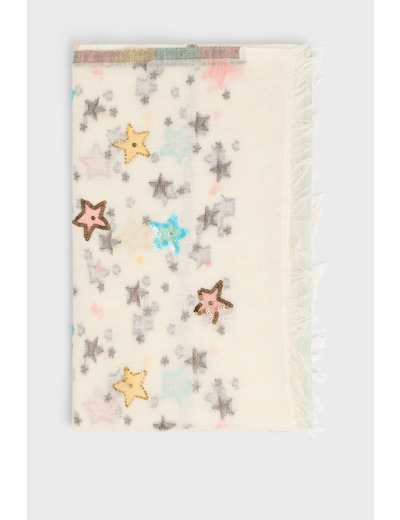 Foulard étoiles multico - PALMINA