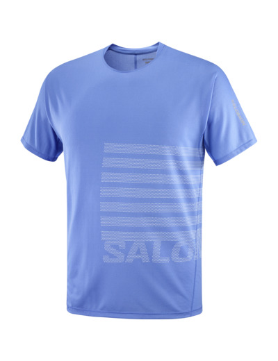 Sense Aero Ss Tee Gfx Ultramarine White