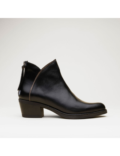 Bottines hiver Femme Angela Noir