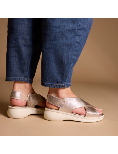 Sandales Femme Saly Bronze