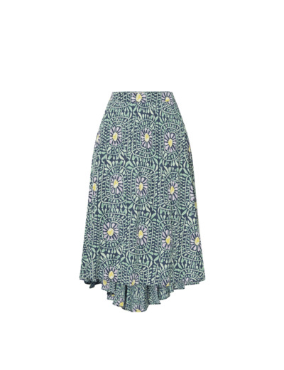 Jupe marguerite denim