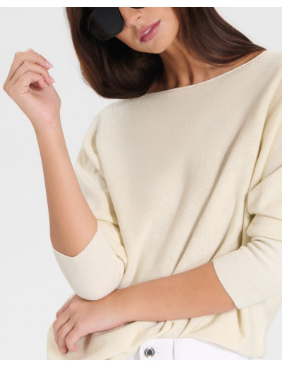 Pull Penseeboat Or en Polyamide