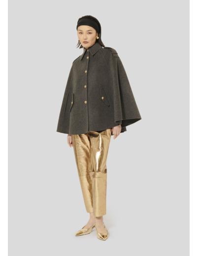 Manteau Majorelle Gris en Laine