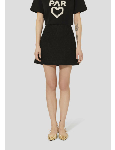 Jupe Junia Charcoal en Polyester