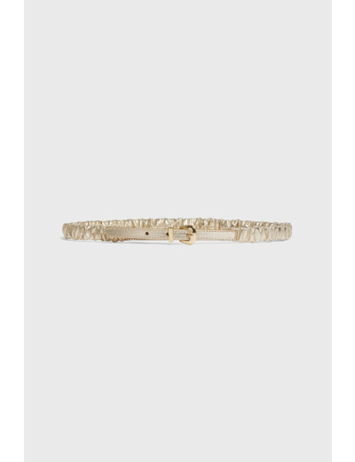 Ceinture en cuir élastiqué - DEVI