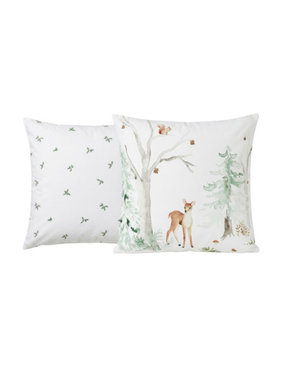 Taie d'oreiller Faon | Linge de lit Enfant | Tradition des Vosges