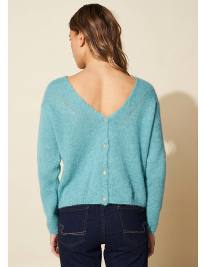 Gilet à côtes réversible